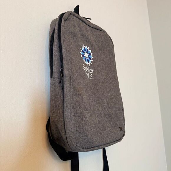 Kapston Pierce Laptop Ipad  Stellar MLS Logo Heather Gray Backpack Bag Large main image 12